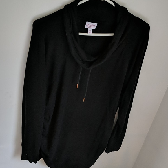 Maternity cowl neck pullover - Picture 2 of 6